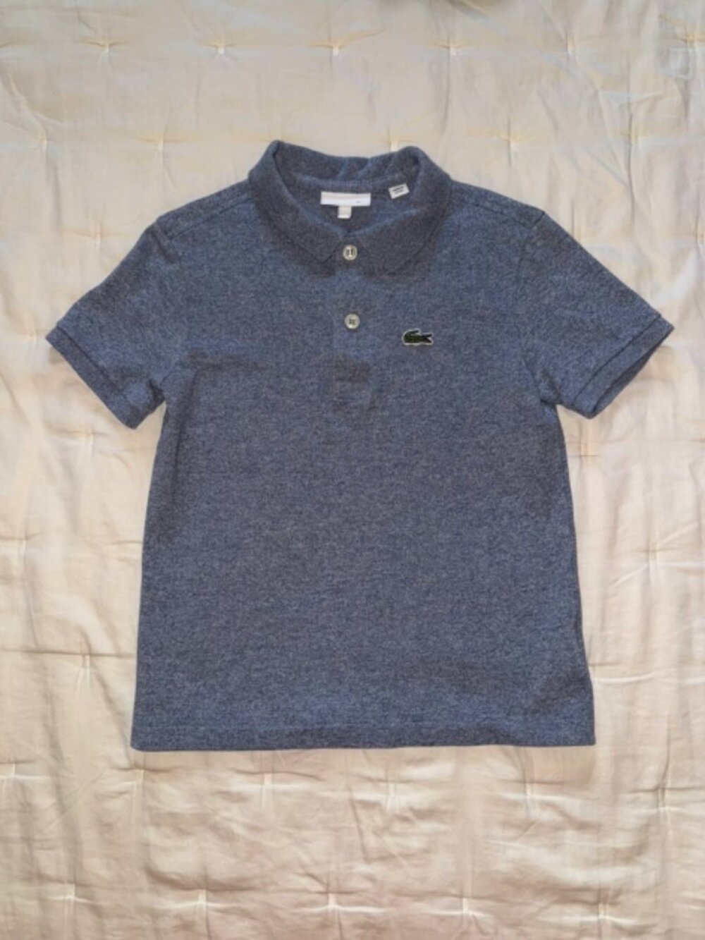 Lacoste Blue Polo Sz 6